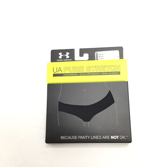 UA Pure Stretch Light Seamless Invisible Thong NIB - Picture 5 of 7